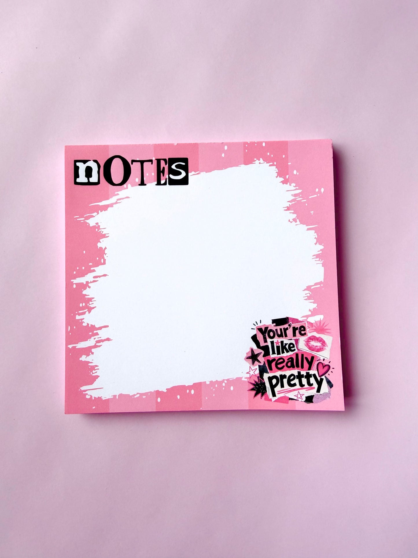 Mean Girls Inspired Notepad 5x5" | You’re Like Really Pretty 5” x 5” Notepad