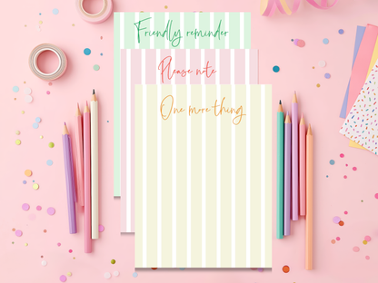 The Noted Trio - Notepad Set