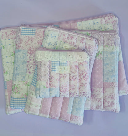 Lavender Patchwork Laptop Case 15”