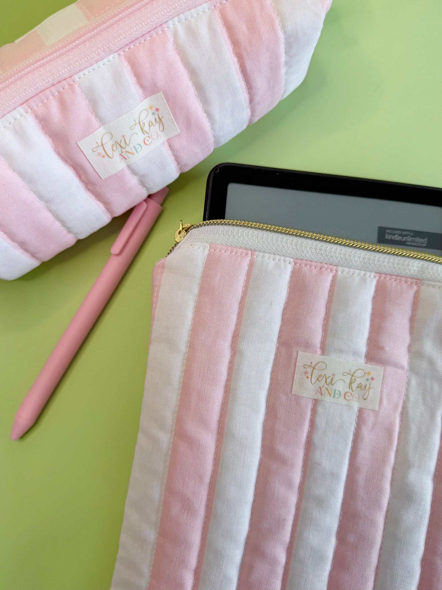 Palms Cabana kindle/book zippered pouch