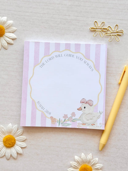 Quiet Grace Scripture Notepad Set