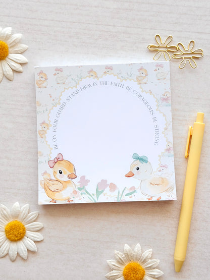 Quiet Grace Scripture Notepad Set