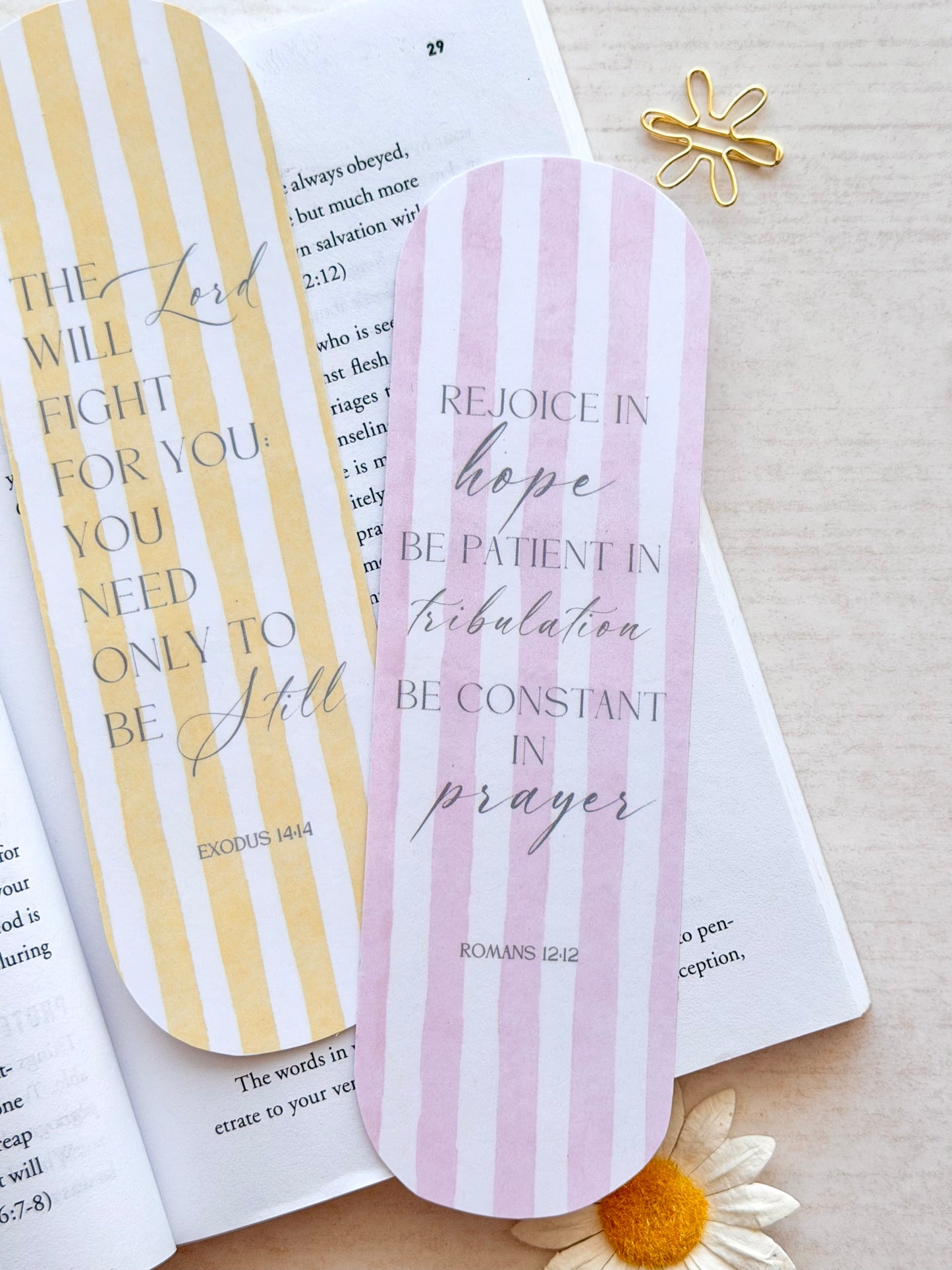 Quiet Grace Bible Verse Bookmark Set