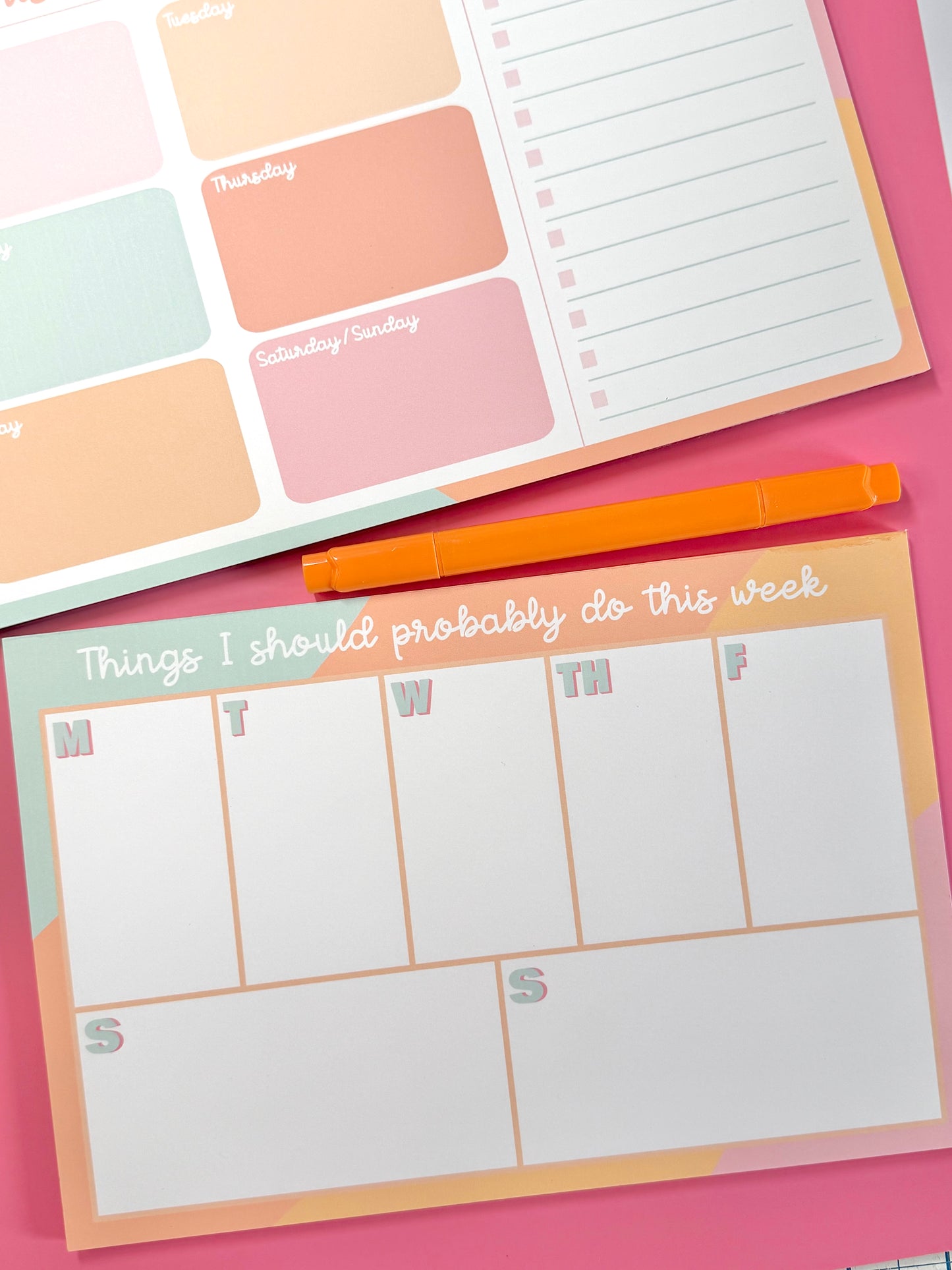 Things I Should Probably Do Notepad | 6x9” | 30 Pages