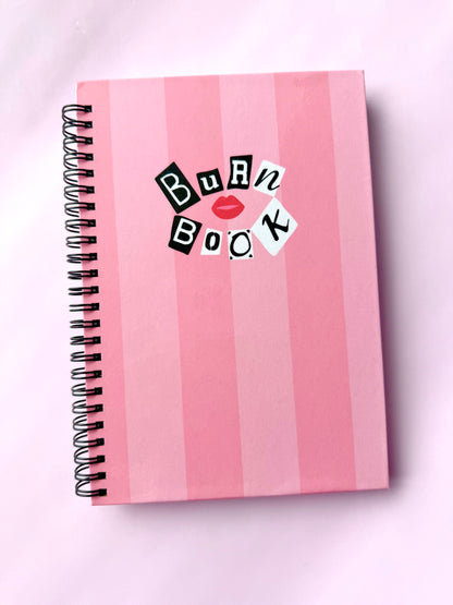 Mean Girls Inspired Hardcover Spiral Notebook