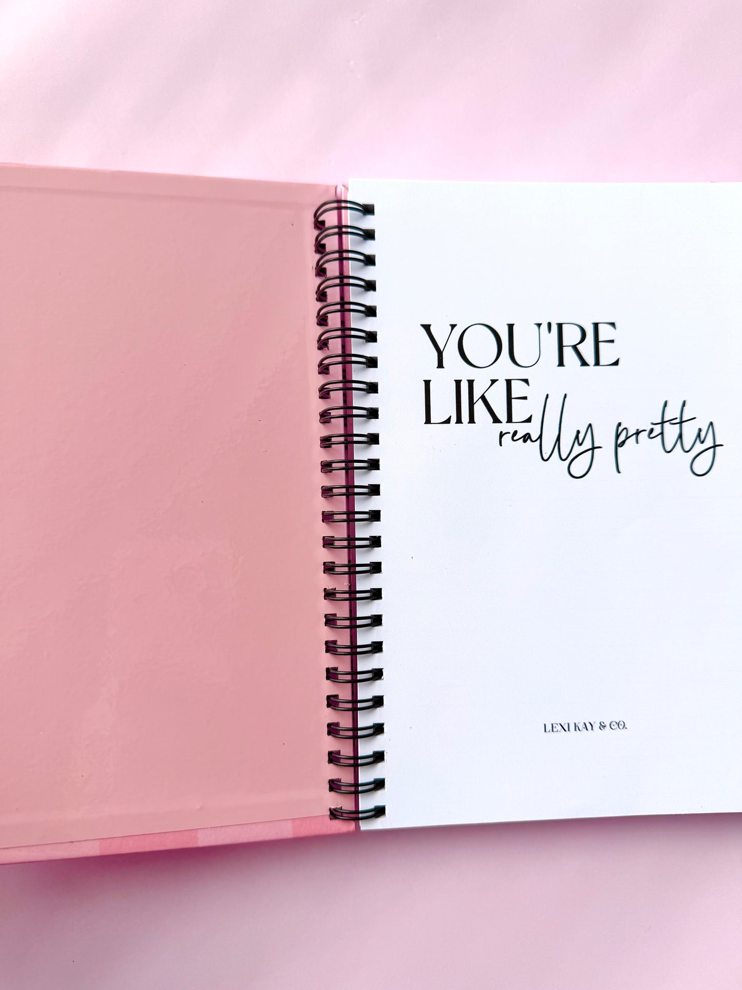 Mean Girls Inspired Hardcover Spiral Notebook