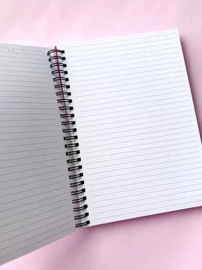 Mean Girls Inspired Hardcover Spiral Notebook
